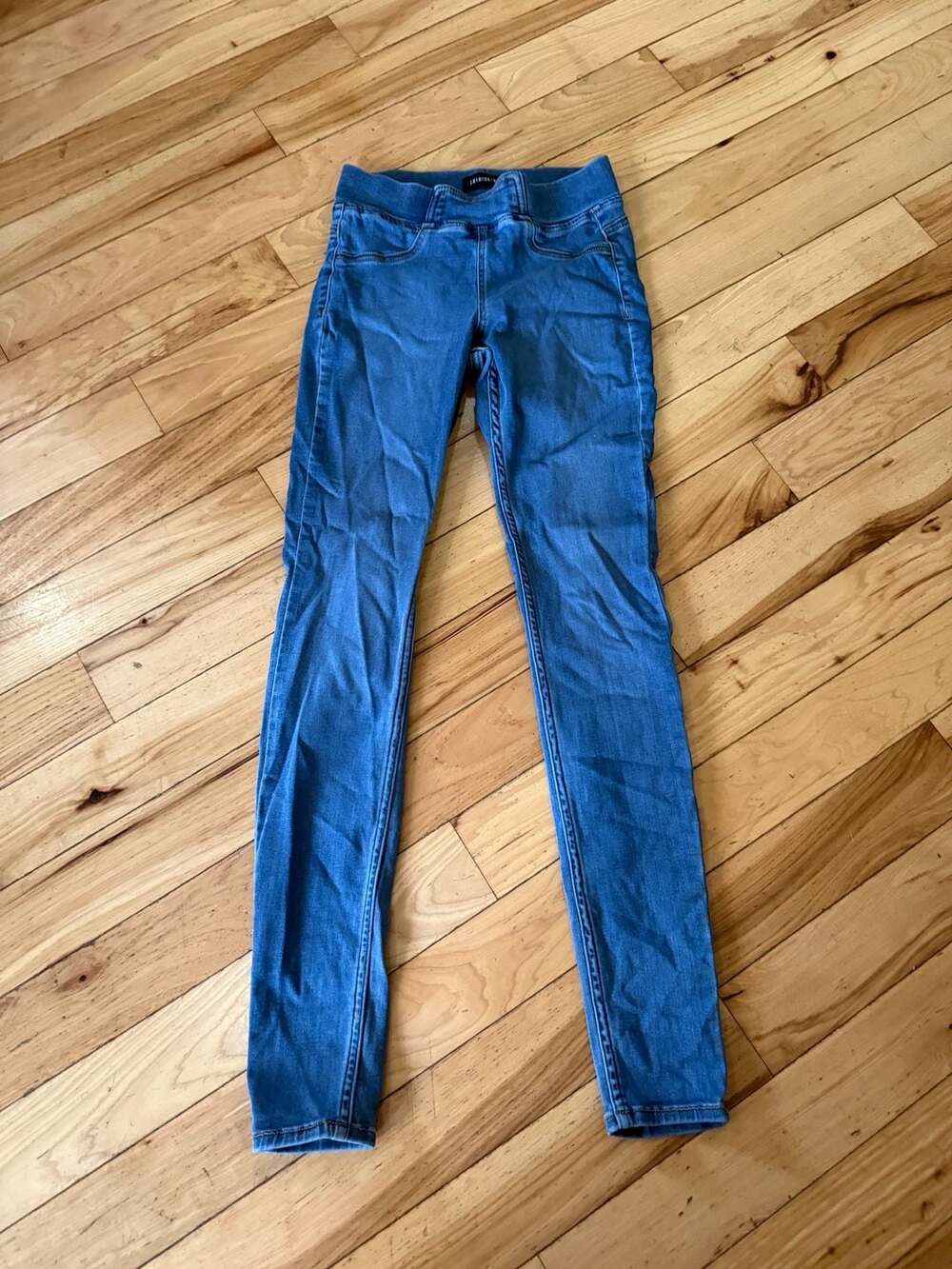Fashion Nova Blue Jeggings Size 3